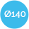 Diam&egrave;tre 140