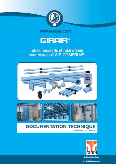 TUBES ET RACCORDS À COLLER POUR AIR COMPRIMÉ