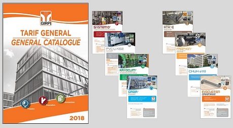 THE NEW GIRPI GENERAL CATALOGUE 2018 IS AVAILABLE