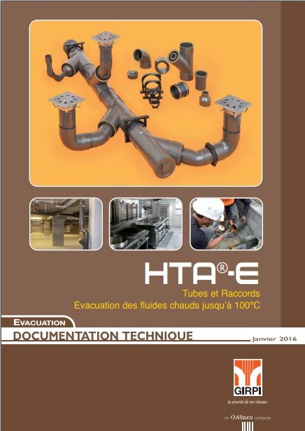 Évacuation GRAVITAIRE A HAUTE TEMPERATURE
