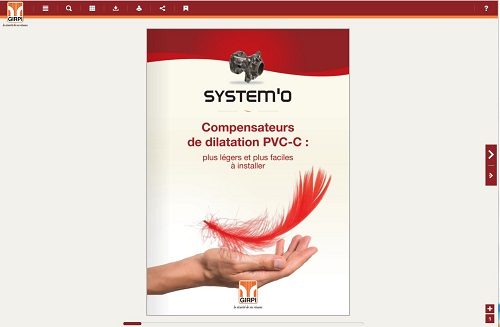 COMPENSATEURS DE DILATATION PVC-C