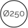 Diam&egrave;tre 250