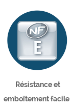 Résistance et emboitement facile