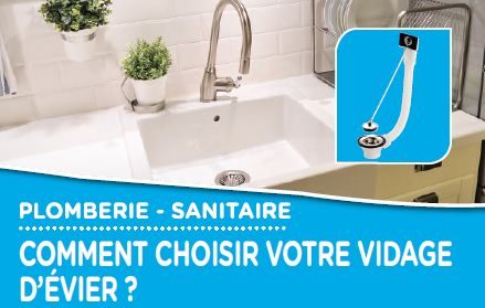 Choisir son vidage évier