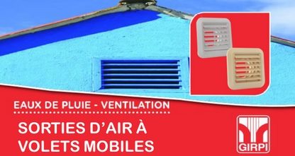 SORTIES D'AIR À VOLETS MOBILES