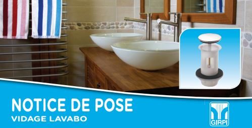 BONDE DE LAVABO SPÉCIFIQUE PORCHER