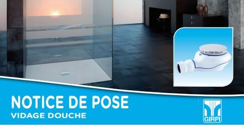 BONDE UNIVERSELLE DE RECEVEUR DE DOUCHE, Ø90